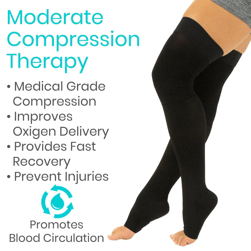 Thigh High Compression Stockings