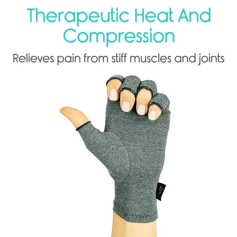 Arthritis Gloves - Carpal Tunnel Treatment Fingerless