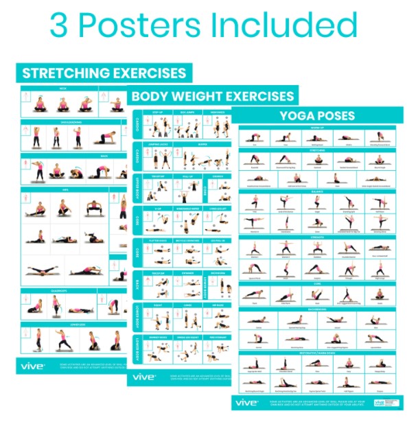 No Equipment Required Poster 3-Pack